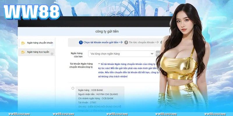Điều kiện cần để nạp tiền WW88