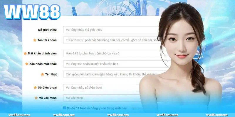Những điểm cần ghi nhớ trước khi đăng ký WW88